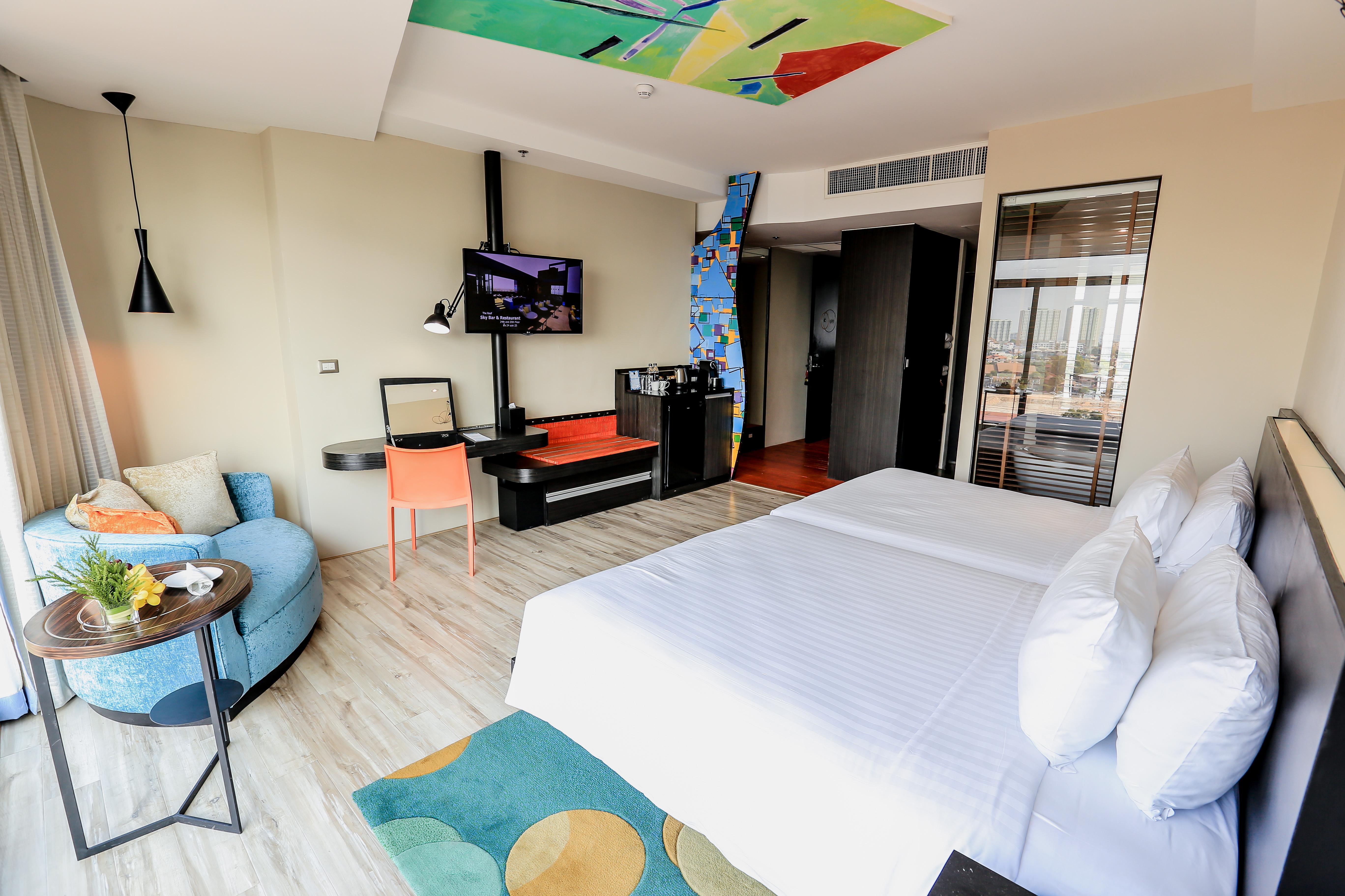 Siam@Siam Design Hotel Pattaya Exterior foto Deluxe room